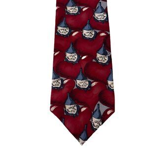 Vintage Wizard of Oz Tin Man Neck Tie American Film Classics Silk